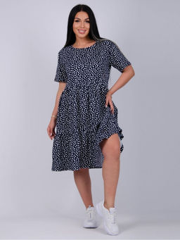 Платье Касадея, трикотаж - Малина фото 15