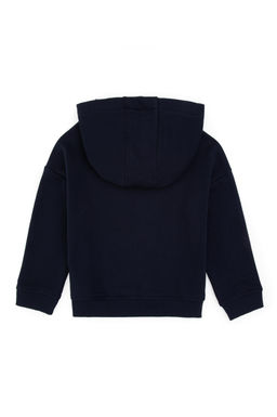 Erkek _ocuk Lacivert Kap__onlu Basic Sweatshirt - U.s. polo assn фото 2