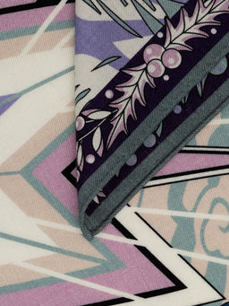 Платок жен. шерсть+шелк 120х120 E43-8370-14 - Eleganzza фото 3