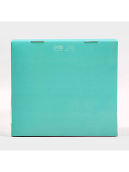 Цена за 5 шт. Коробка кондитерская с пластиковой крышкой, упаковка, «Тиффани», 25×22.5×10 см