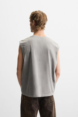 RELAXED FIT TANK TOP - Zara фото 28