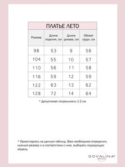 Платье Лето зайцы варенка бирюза - Sovalina фото 4