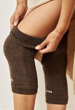 Наколенники короткие из 100% монгольской шерсти (арт. 03128)