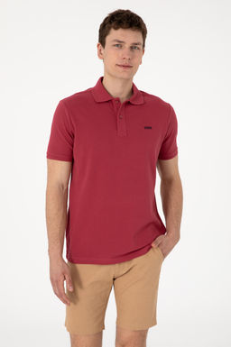 Erkek Regular Fit Polo Yaka Vi_ne Basic Ti__rt Sepette S_rpriz _ndirim
