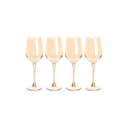 Набор бокалов для вина ЗОЛОТОЙ МЕД 4шт 350мл арт.P9304 /LUMINARC/