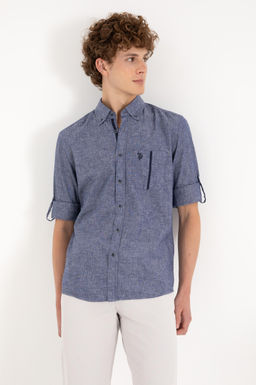 Erkek Lacivert Uzun Kollu G_mlek Sepette S_rpriz _ndirim - U.s. polo assn фото 3