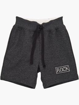 Шорты для мальчика с шевроном UD 4248 черный - Mini maxi фото 2