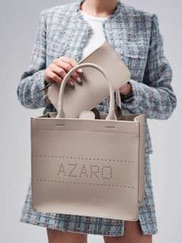 Сумка кожаная Azaro 30586 розовый фламинго - Deboro фото 24