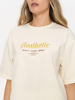 MY Футболка жен. over fit Aesthetic ФБ037  фото 7