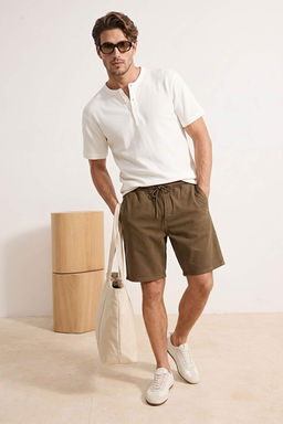 Haki Beli Lastikli Regular Fit _ort & Bermuda TMNSS26SR00025