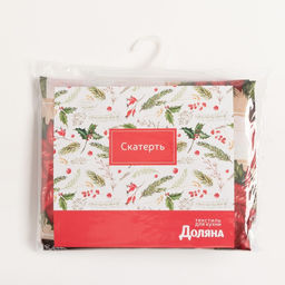 Скатерть Доляна Love 110145 см, 100% п/э  фото 2