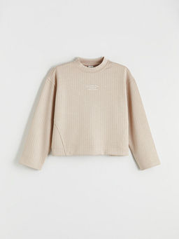 Bask?l? K?z ?ocuk Soft Touch Ti??rt ve E?ofman Alt?