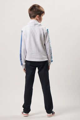 Спортивные брюки Футер 2-х ниточный, 75% хлопок, 20%  полиэстер, 5%  лайкра - Relay фото 3