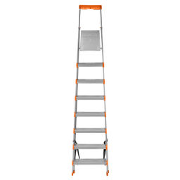 Стремянка широкие 8 ступеней (металл) СМ8 - Nika фото 7