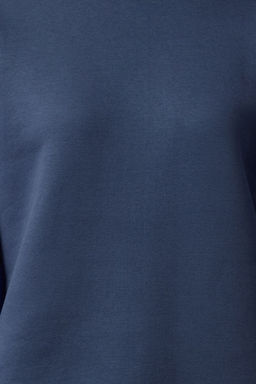 TRENDYOLMILLA K?rm?z? Oversize/Rahat Kesim Basic Bisiklet Yaka Kal?n/Ici polarl? Orme Sweatshirt TWOAW24SW00102 фото 11