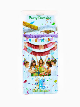 Цена за 2 шт. Гирлянда «Дождик», 3 метра, цвет голубой