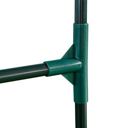 UGH-S31 L180 GREEN/GREEN Парник уличный, 180x90x90см. Металлическая труба в ПВХ, цвет зеленый. Тент из армированного полиэтилена 135г/м2, цвет сетки зеленый. TM ФитоЛето