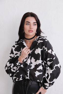 Рубашка удлинённая свободного силуэта - Martichelli фото 12