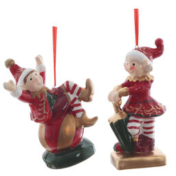 Изделие декоративное подвесное "Мальчик/Девочка", L8 W5 H13 см, 2в.