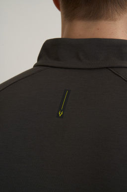 Лонгслив half-zip Коричневый ANTA RUNNING LS Tee  фото 7