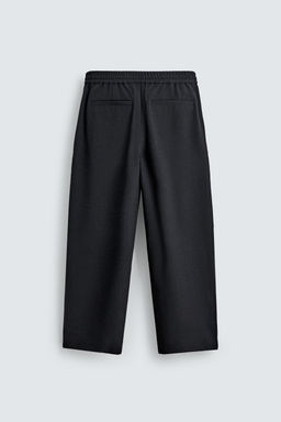 RELAXED FIT PINSTRIPE TROUSERS - Zara фото 7
