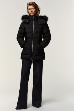 WATER-REPELLENT WINDPROOF HOODED DOWN PUFFER JACKET - Zara фото 2