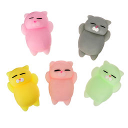 Цена за 10 шт. Антистресс сквиш мялка Funny toys «Котик» в банке