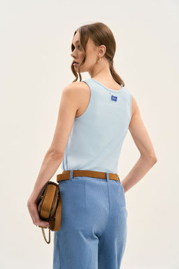 Топ GO F1010/29-1413.164-170 голубой  фото 2