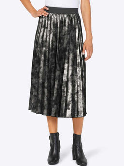 Юбка с рисунком, черная - Heine фото 7