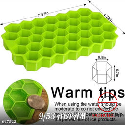 Форма для льда с сотовой структурой