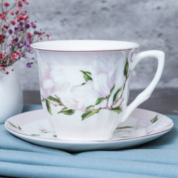 Чайный набор 12 предметов 250 мл MS / GF1 -12MS /уп 8/ костяной фарфор - Галеонтрейд фото 3