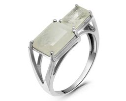 Кольцо из серебра лунный камень, Канада