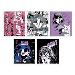 Тетрадь, 48 л, клетка, арт. 67879/ 10 МАНГА /А5+, мягкий переплёт (2 скобы), обложка - выборочный ТВ