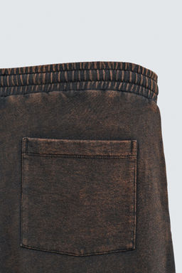 PANTAL?N JOGGER STRAIGHT FIT LAVADO / Gris antracita - Zara фото 10