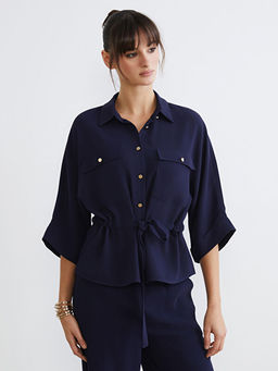 Ba?lamal? Oversize Kad?n G?mlek