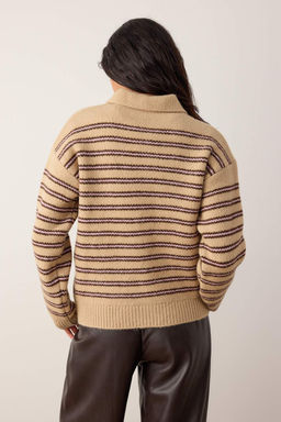 Wardrobe Essentials Pembe Basic Genis Kal?p Ozel Iplikli Triko Kazak | TWOAW26KZ00072 - Trendyolmilla фото 12