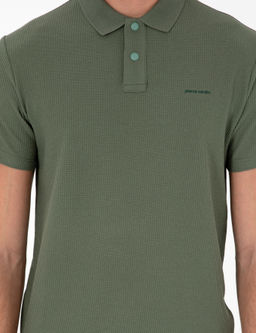 Haki Slim Fit Ti__rt - Pierre cardin фото 6