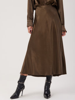 Юбка женская 1231138001 d.khaki - Eleganzza фото 11