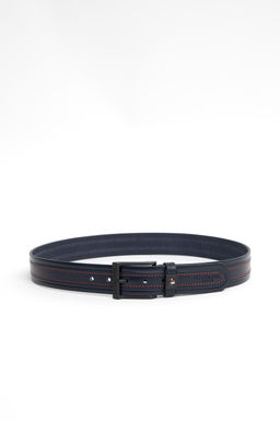 Мужской темно-синий ремень Неожиданная скидка в корзине