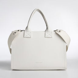 Сумка женская тоут TEXTURA на молнии, 33×9×23 см, белая