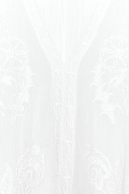 BLUSA CAPA BORDADA ZW COLLECTION / Blanco - Zara фото 9