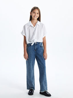 Basic K?sa Kollu K?z ?ocuk G?mlek