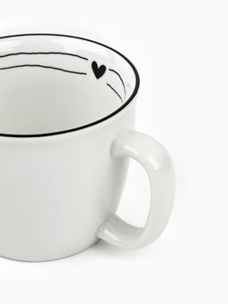 Кружка чайная керамическая С любовью, 400 мл, ручная работа