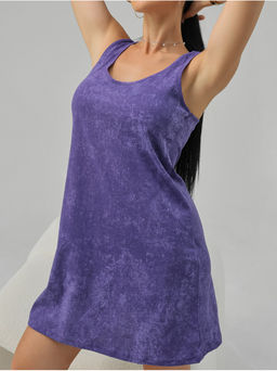 Платье домашнее Винтаж Фиолет - София фото 6