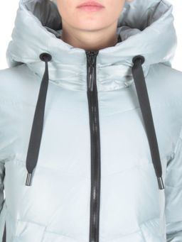 GWD202821 LIGHT GRAY Пальто зимнее облегченное ICEBEAR (150 гр. холлофайбер) - Fashion фото 10