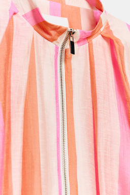CHAQUETA BOMBER RAYAS / Multicolor - Zara фото 9