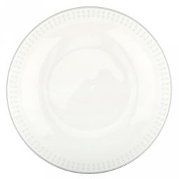 Облако Тарелка глубокая фарфоровая д179мм, h37мм, 500мл, рельефный декор - голубой, отводка, белый (Китай)