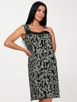 97 СОРОЧКА ЖЕНСКАЯ (Разводы хаки) - А-дина фото 3