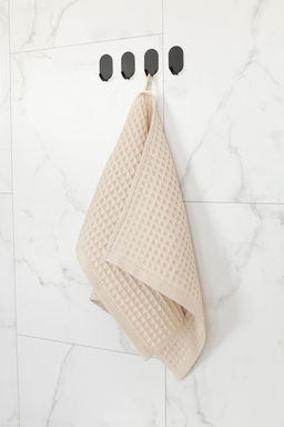 Полотенце кухонное 40х60 молочный вафельное полотно