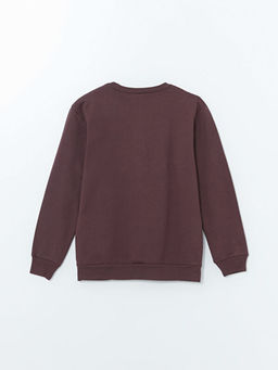 Bisiklet Yaka Erkek ?ocuk Sweatshirt